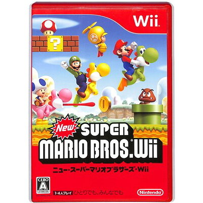 New スーパーマリオブラザーズ Wii/Wii/RVL-P-SMNJ/A 全年齢対象